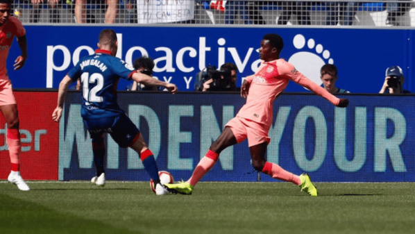 Moussa Wagué : « Je pense que je n’ai pas fait un mauvais match donc je suis très content » Moussa Wagué : « Je pense que je n’ai pas fait un mauvais match donc je suis très content »
