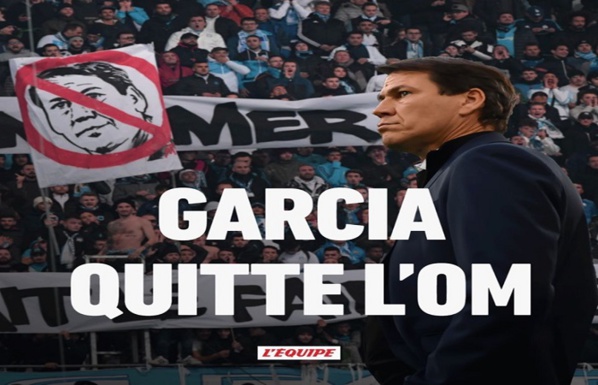 Marseille : Rudi Garcia quitte les Olympiens