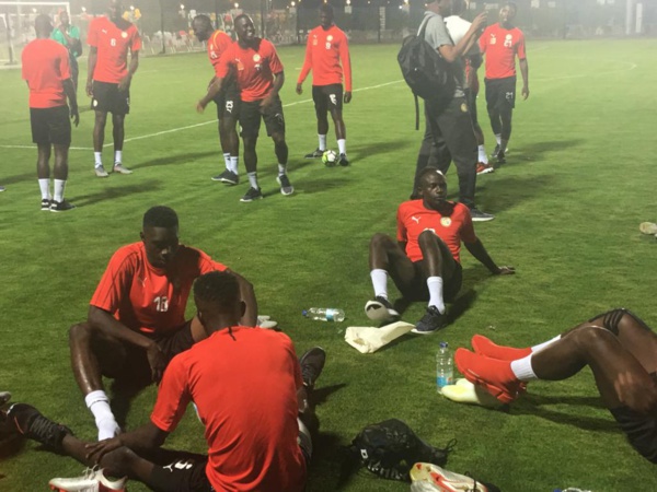 CAN 2019 : Revivez en images le premier gala d’entraînement des Lions en Egypte CAN 2019 : Revivez en images le premier gala d’entraînement des Lions en Egypte