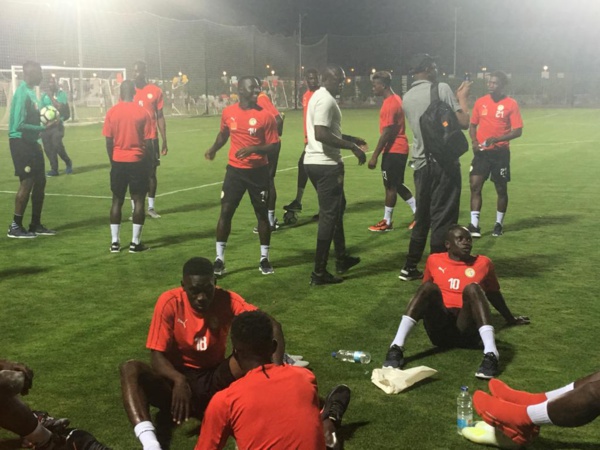 CAN 2019 : Revivez en images le premier gala d’entraînement des Lions en Egypte
