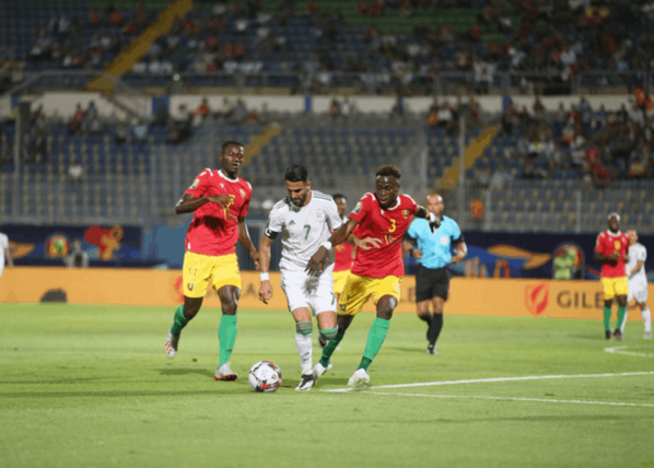 CAN 2019 : l’Algérie passe en quart devant le Syli national (3-0)
