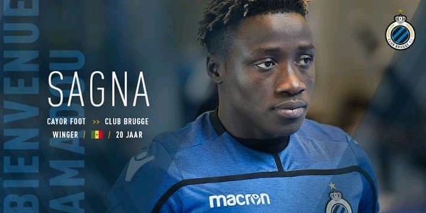 Officiel : Amadou Sagna signe au FC Bruges. Officiel : Amadou Sagna signe au FC Bruges.