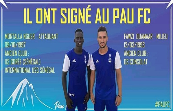 Mercato : Mor Talla Nguer signe à Pau FC en France Mercato : Mor Talla Nguer signe à Pau FC en France