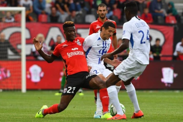 Ligue 2 : Moussa Djitté inscrit un doublé et donne à son équipe le point du nul face à Guingamp (3-3)