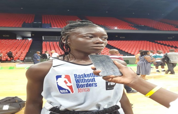 Camp Basketball Without Borders Afrique: Bineta Diatta, la fille d’Astou Ndiaye élue MVP