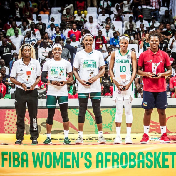 Afrobasket 2019 : Kalu MVP, Astou Traoré meilleure ailière Afrobasket 2019 : Kalu MVP, Astou Traoré meilleure ailière