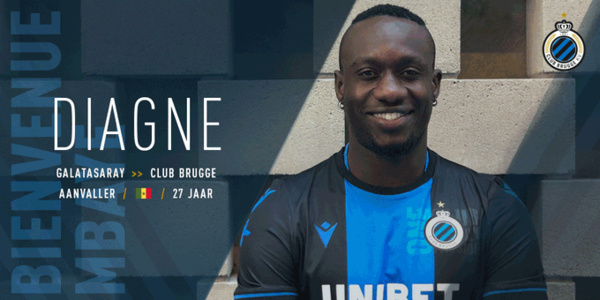 Officiel : Mbaye Diagne signe au FC Bruges !