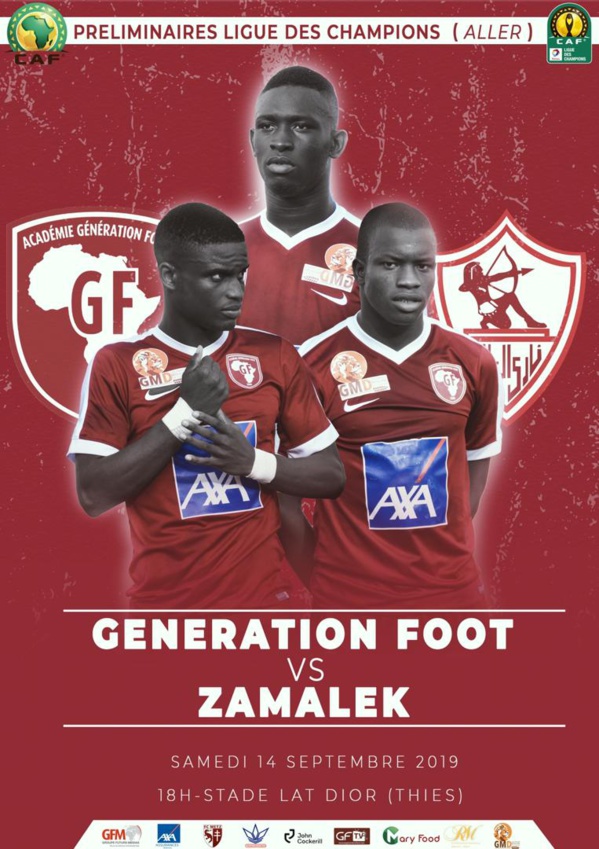 Match Amical : Génération Foot s’impose devant l’équipe nationale locale avant de croiser le Zamalek