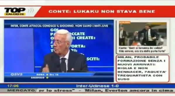 Luciano Passirani présente ses excuses à Lukaku Luciano Passirani présente ses excuses à Lukaku