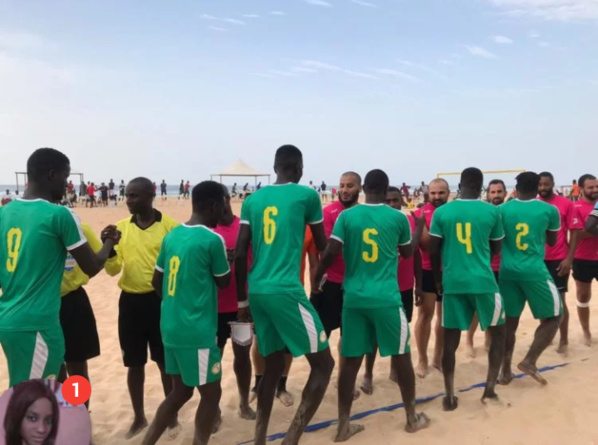 Match amical Beach Soccer: Les lions se baladent sur Marseille beach team (5-0)