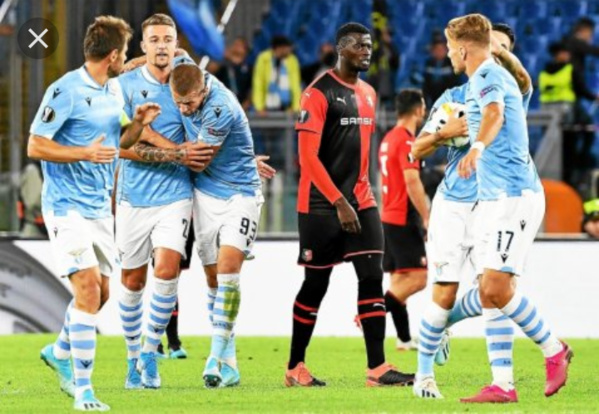 Ligue europa : Mbaye Niang et Mendy renversés par Lazio (2-1) Ligue europa : Mbaye Niang et Mendy renversés par Lazio (2-1)