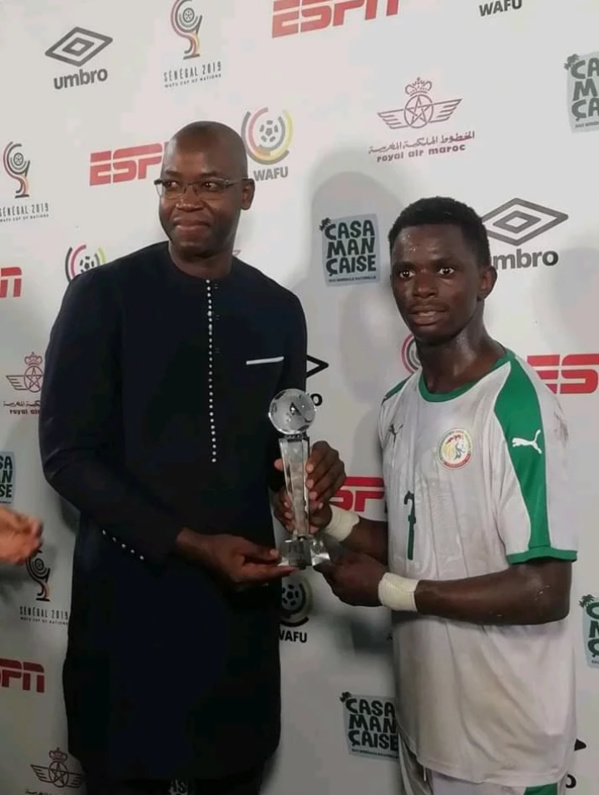 Wafu Cup 2019 – Sénégal vs Mali : Ousseynou Niang élu homme du match Wafu Cup 2019 – Sénégal vs Mali : Ousseynou Niang élu homme du match