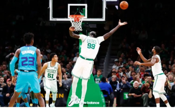 NBA: doute sur la vrai taille de Tacko Fall, le Senegalais dément NBA: doute sur la vrai taille de Tacko Fall, le Senegalais dément