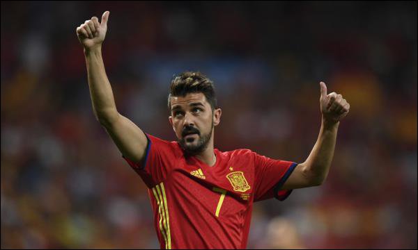 Espagne : David Villa annonce sa retraite sportive