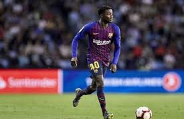 Barcelone : Moussa Wague joue ses premières minutes en Ligue des champions Barcelone : Moussa Wague joue ses premières minutes en Ligue des champions
