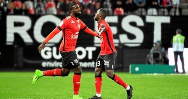 Ligue 2 française : Yannick Gomis buteur avec Guingamp Ligue 2 française : Yannick Gomis buteur avec Guingamp