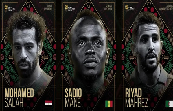 Ballon d’Or africain 2019 : Les trois finalistes connus Ballon d’Or africain 2019 : Les trois finalistes connus