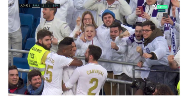 Liga: le doublé de Casemiro permet au Real de prendre provisoirement la première place Liga: le doublé de Casemiro permet au Real de prendre provisoirement la première place