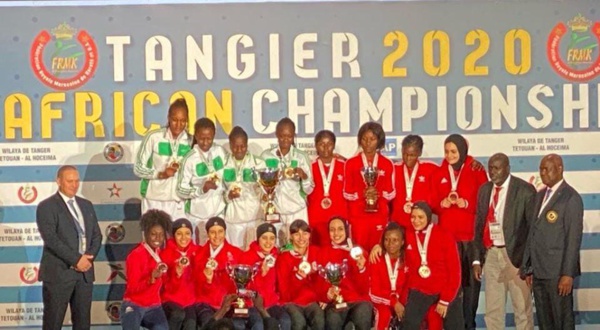 Karaté : le Sénégal champion d’Afrique en Kumité