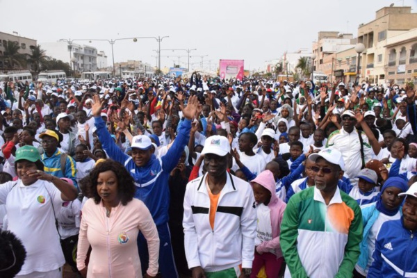 5e édition randonnée pédestre IPG-ISTI : Un record de plus de 6000 participants battu