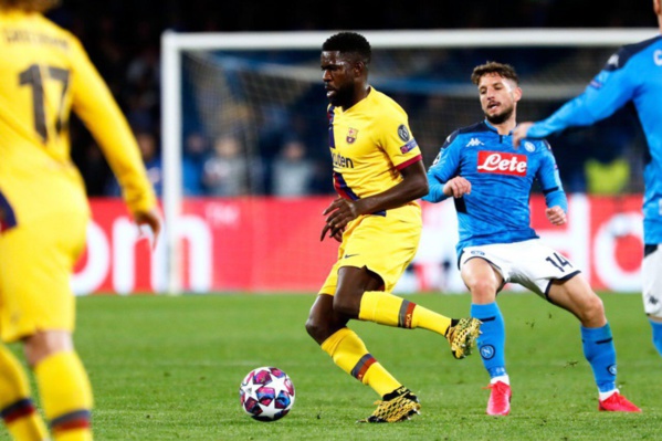 Ligue des champions : le Barça évite le piège à Naples (1-1) Ligue des champions : le Barça évite le piège à Naples (1-1)