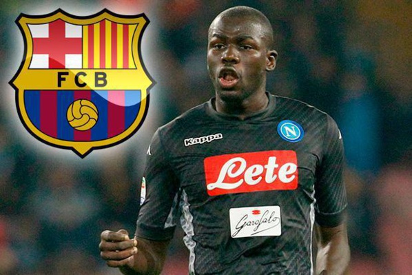 Le FC Barcelone prépare un gros mercato, Kalidou Koulibaly est visé Le FC Barcelone prépare un gros mercato, Kalidou Koulibaly est visé