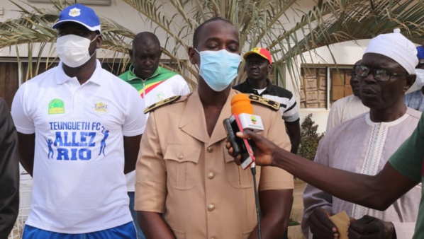 Teungueth FC fait un don d’un million à la ville de Rufisque Teungueth FC fait un don d’un million à la ville de Rufisque