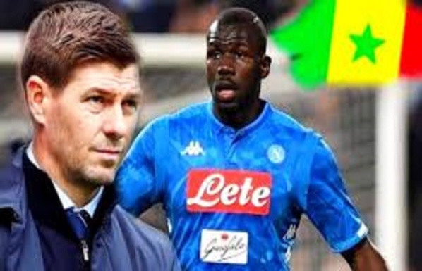Kalidou Koulibaly dans le onze de rêve de Steven Gerrard Kalidou Koulibaly dans le onze de rêve de Steven Gerrard