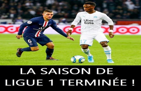Officiel : La Ligue 1 et Ligue 2 de la France terminées pour cette saison Officiel : La Ligue 1 et Ligue 2 de la France terminées pour cette saison