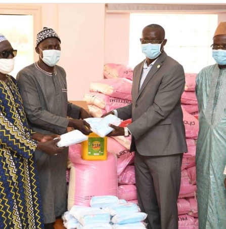 Covid 19 ! La Fédé Sénégalaise de Football soutient les populations de Yéne et Guéréo