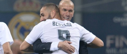 Zinédine Zidane sur Karim Benzema : « Je suis content parce qu'il ferme un peu des bouches »