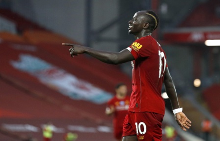 Vainqueur de Crystal Palace, Sadio Mané peut être champion ce jeudi Vainqueur de Crystal Palace, Sadio Mané peut être champion ce jeudi