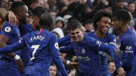 Premier League : Chelsea domine Watford sans forcer avec un but d'Olivier Giroud Premier League : Chelsea domine Watford sans forcer avec un but d'Olivier Giroud