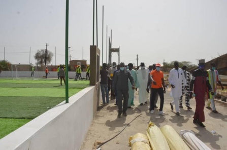 Kaolack : Serigne Mboup construit un terrain de football moderne