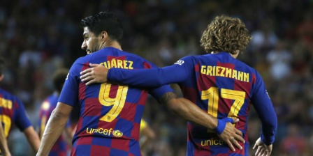 Barça : Luis Suárez défend Antoine Griezmann