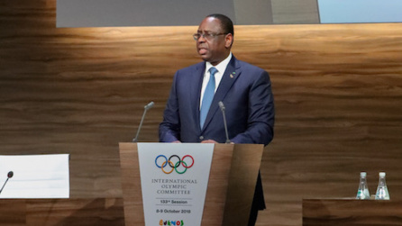 Report des JOJ : La réaction du chef de l'Etat Report des JOJ : La réaction du chef de l'Etat