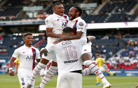 Match amical : PSG lamine Beveren (7-0) Match amical : PSG lamine Beveren (7-0)