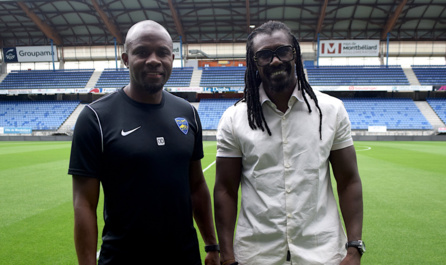 FC Sochaux: Aliou Cissé rend visite à Oumar Daf FC Sochaux: Aliou Cissé rend visite à Oumar Daf