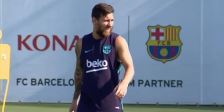 Barcelone : Lionel Messi de retour à l'entraînement Barcelone : Lionel Messi de retour à l'entraînement