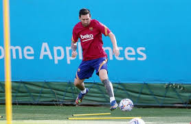 Barcelone : Lionel Messi de retour à l'entraînement