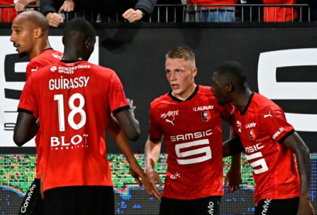 Ligue 1 : Rennes bat Monaco (2-1)