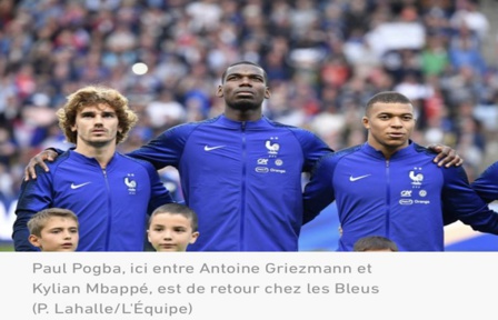 Liste de la France : Didier Deschamps rappelle Paul Pogba et maintient Eduardo Camavinga Liste de la France : Didier Deschamps rappelle Paul Pogba et maintient Eduardo Camavinga