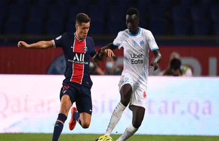 Match Lyon-Marseille : Papa Gueye satisfait du nul Match Lyon-Marseille : Papa Gueye satisfait du nul