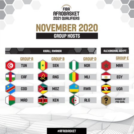 Eliminatoires Afrobasket : Alexandrie et Kigali retenus pour abriter les matchs, les Lions seront à Kigali Eliminatoires Afrobasket : Alexandrie et Kigali retenus pour abriter les matchs, les Lions seront à Kigali
