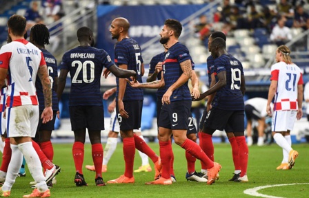 Ligue des nations : France bat la Croatie, Angleterre battu par Danemark Ligue des nations : France bat la Croatie, Angleterre battu par Danemark