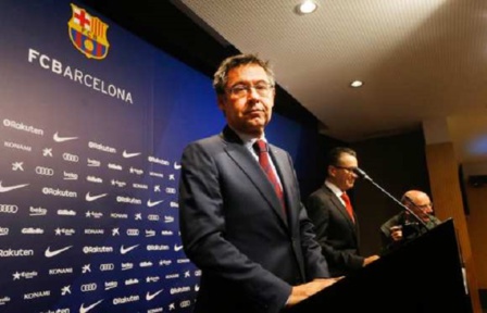 FC Barcelone : Josep Bartomeu a démissionné de la Direction FC Barcelone : Josep Bartomeu a démissionné de la Direction