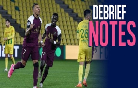 Ligue 1 : Nantes battu par le PSG (0-3) Ligue 1 : Nantes battu par le PSG (0-3)