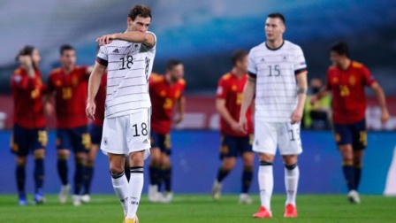 Ligue des Nations: l’Espagne humilie l’Allemagne (6-0) Ligue des Nations: l’Espagne humilie l’Allemagne (6-0)