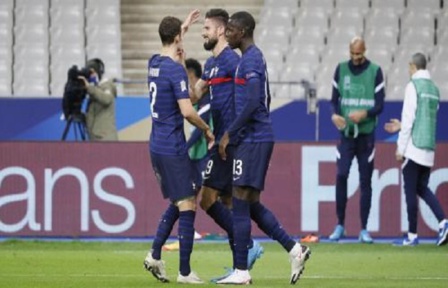 Ligue des nations : France 4-2 Suède, doublé de Giroud Ligue des nations : France 4-2 Suède, doublé de Giroud