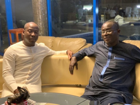 Présidence de la CAF : Augustin Senghor a rencontré Jacques Anouma pour le convaincre à une candidature unique Présidence de la CAF : Augustin Senghor a rencontré Jacques Anouma pour le convaincre à une candidature unique